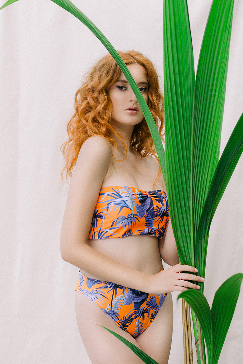 Nurul Σετ Μπικίνι strapless
