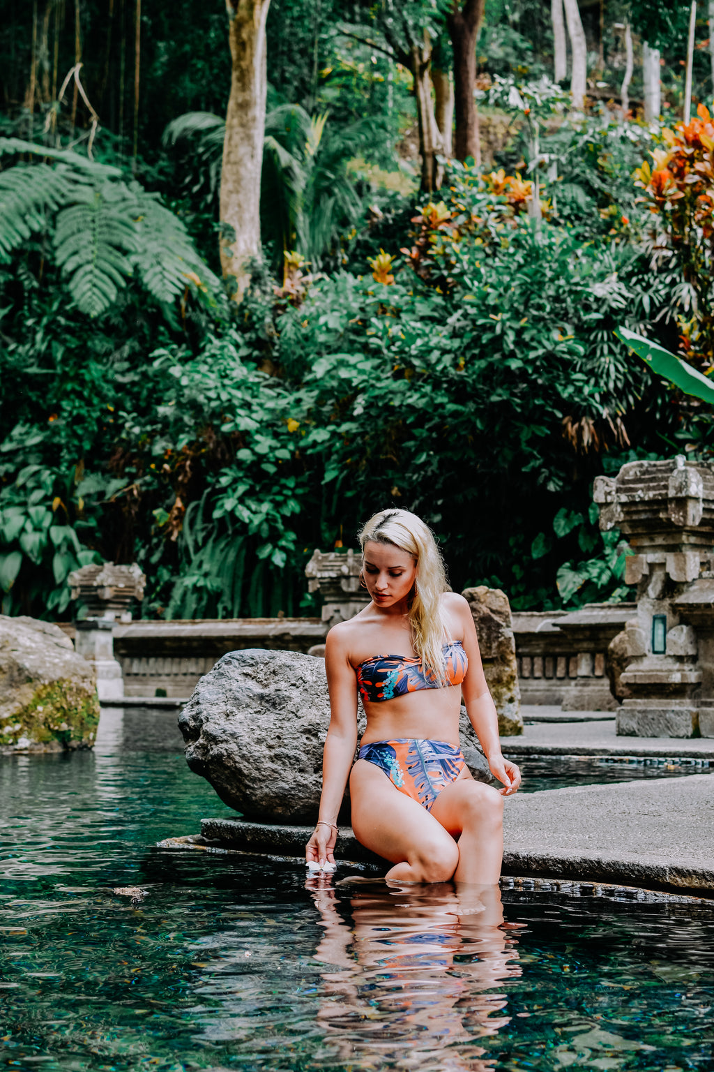 Nurul Σετ Μπικίνι strapless