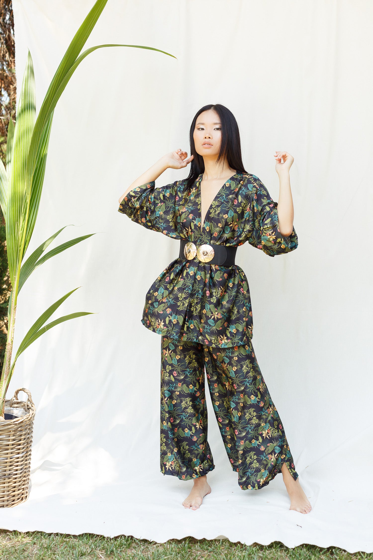 Jamira Κιμονό & Σαρόνγκ Σετ